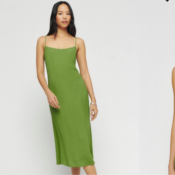 Reformation Dover dress in Saguaro - Sold out! - Picture 2 of 7